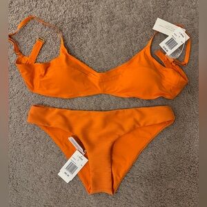L*Space Orange/Tangerine Bikini Set